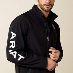 New Team Softshell Jacket Men - BLACK