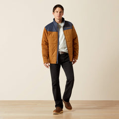 Crius Insulated Jacket Men - BLUE NIGHTS/ALMOND KHAKI