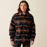 Hensley Corduroy Retro Shirt Jacket Men - DARK GREY