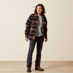 Hensley Corduroy Retro Shirt Jacket Men - DARK GREY
