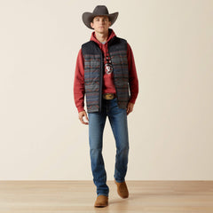 Crius Insulated Vest Men - SOUTHWESTERN/RUST