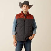 Crius Insulated Vest Men - SMOKED PAPRIKA/PHANTOM