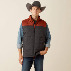 Crius Insulated Vest Men - SMOKED PAPRIKA/PHANTOM