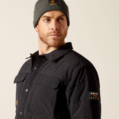 Rebar Cordura Ripstop Insulated Shirt Jacket Men - BLACK