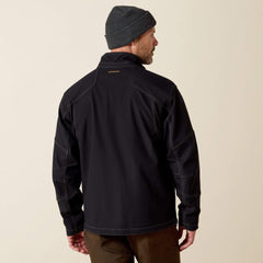 Rebar Stretch Canvas Softshell Jacket Men - BLACK