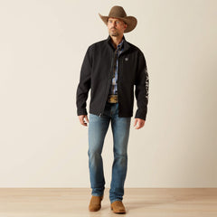 Logo Softshell Jacket Men - BLACK