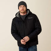 Crius Hooded Insulated Jacket Men - BLACK