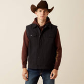 Canvas Rancher Vest Men - BLACK