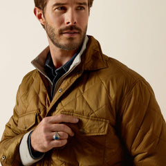 Stinson Shirt Jacket Men - DULL GOLD