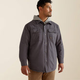 Rebar Canvas Shirt Jacket Men - REBAR GREY