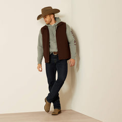 Pioneer Stretchshell Vest Men - CARAFE BROWN