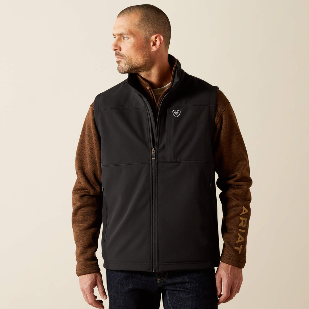 Vernon Softshell Vest Men - BLACK