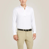 TEK Long Sleeve Show Shirt Men - WHITE
