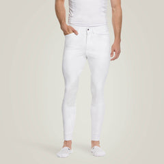 Tri Factor Grip Knee Patch Breech Men - WHITE