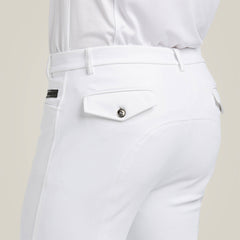 Speranza Knee Patch Breech Men - WHITE