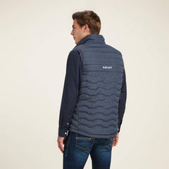 Ideal Down Vest Men - CHARCOAL HEATHER