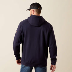 FR Rev Pullover Hoodie Men - NAVY