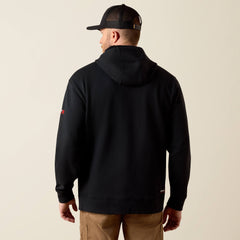 FR DuraStretch Full Zip Hoodie Men - BLACK