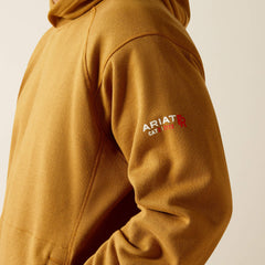 FR Rev Pullover Hoodie Men - GOLDEN BROWN