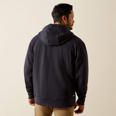 FR DuraStretch Heavyweight Fleece Full Zip Hoodie Men - BLACK
