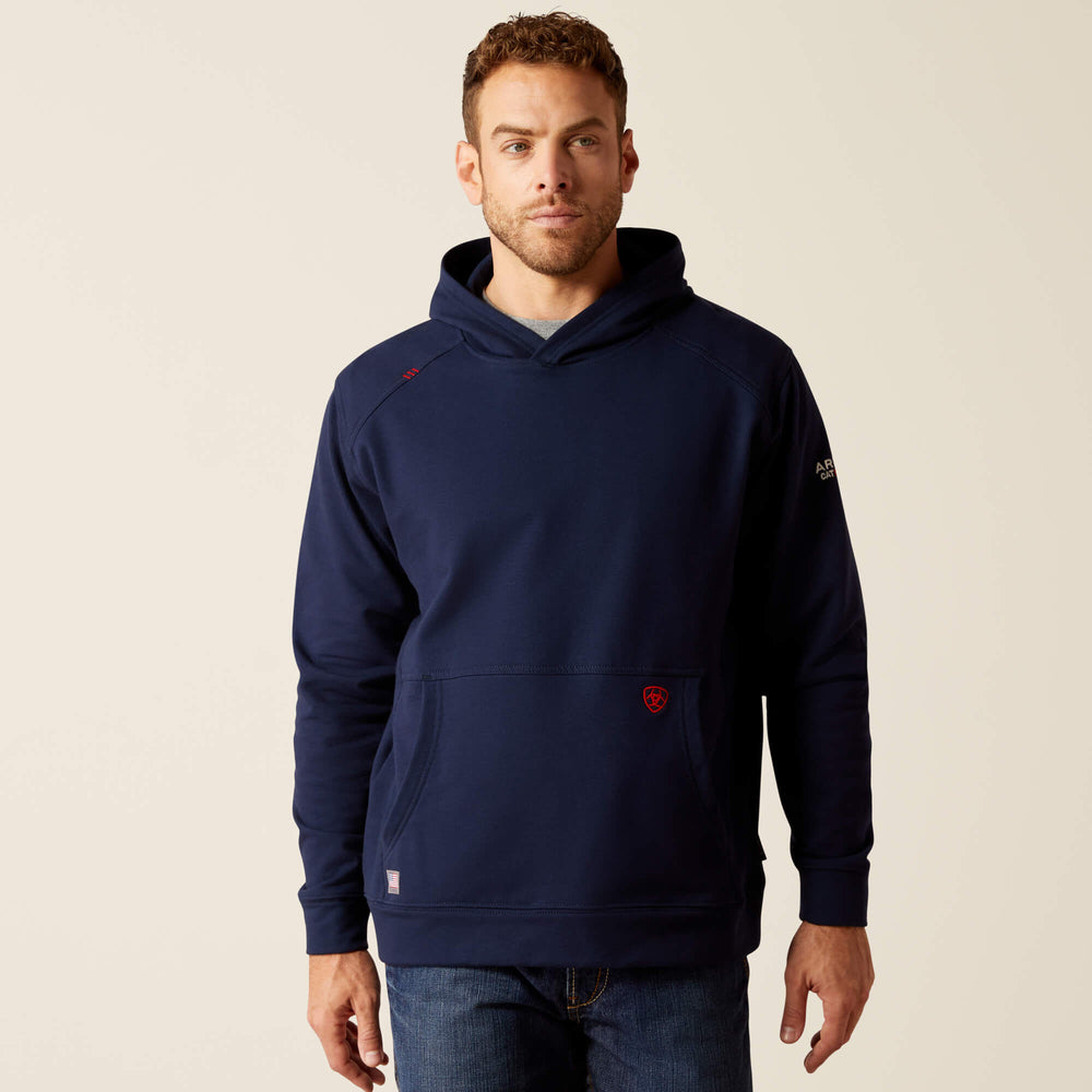 FR Solid Hoodie Men - NAVY