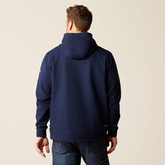 FR Solid Hoodie Men - NAVY