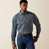 FR Basic Work Shirt Men - BLUE MULTI