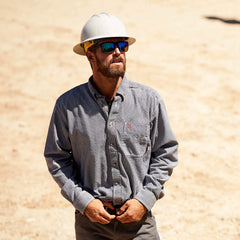 FR Basic Work Shirt Men - BLUE MULTI