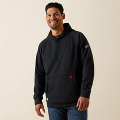 FR DuraStretch Hard Head Full Zip Hoodie Men - BLACK