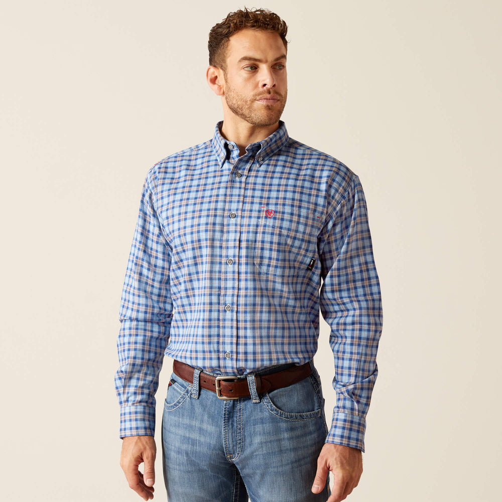 FR Sierra Work Shirt Men - GLACIER BLUE