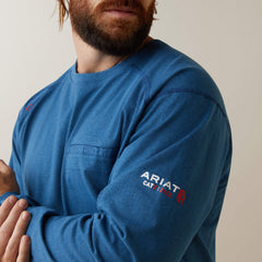FR Air Crew T-Shirt Men - KEY LARGO HEATHER