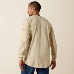 FR Air Henley Men - SAND HEATHER