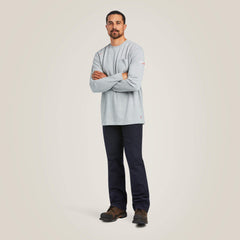 FR Max Protect Inherent T-Shirt Men - HEATHER GREY