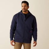 FR DuraStretch Heavyweight Fleece Full Zip Hoodie Men - NAVY