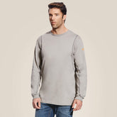 FR AC Crew T-Shirt Men - SILVER FOX