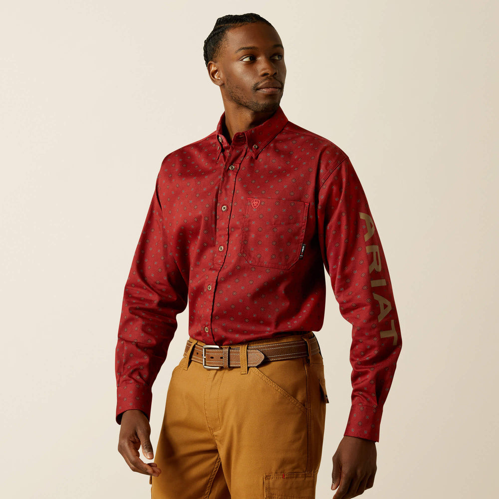 FR Connery Work Shirt Men - RUSSET BROWN