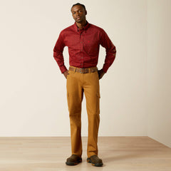 FR Connery Work Shirt Men - RUSSET BROWN