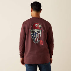 FR Born For This T-Shirt Men - BITTER CHOCOLATE