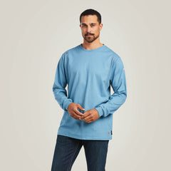 FR AC Crew T-Shirt Men - STEEL BLUE
