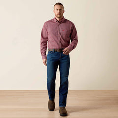 FR Bell Work Shirt Men - WINE