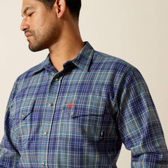 FR Orson Snap Work Shirt Men - ORION BLUE