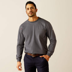 FR Pima T-Shirt Men - CHARCOAL GREY