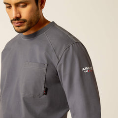 FR Pima T-Shirt Men - CHARCOAL GREY
