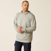 FR Primo Hooded T-Shirt Men - HEATHER GREY