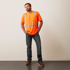 Rebar Hi-Vis ANSI T-Shirt Men - HI-VIS ORANGE