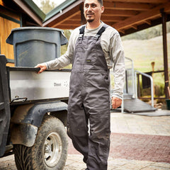 Rebar Duracanvas Unlined Bib Men - REBAR GREY