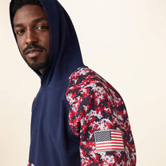 FR DuraStretch Patriot Hoodie Men - ALLOY PATRIOT