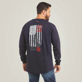 FR Air Life on the Line Graphic Top Men - NAVY