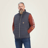 Rebar Valiant Ripstop Insulated Vest Men - CHARCOAL HEATHER