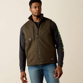 Rebar Washed DuraCanvas Insulated Vest Men - WREN